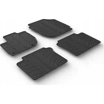 autokoberec Gumové autokoberce Gledring 4 ks