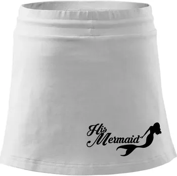 Dámská sukně His Mermaid - Sportovní sukně - two in one - S ( Bílá )
