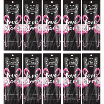 Opalování 10x Urychlovač opalování v balzámu Tan Desire Love Story 15 ml