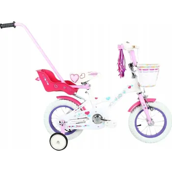 Dětské kolo Dětské kolo pro holky, bílo-fialové TURBO