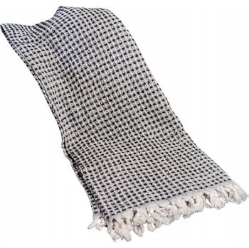 Prostěradlo DEKA WAFFLE LIGHT GREY 150x200cm. MIABELLA HOME