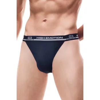 Pánské tanga Pánská tanga High emotion dark blue - CORNETTE tmavě modrá L