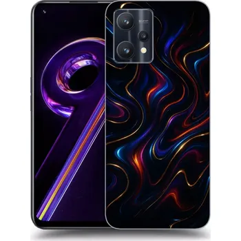Pouzdro na mobilní telefon Picasee silikonový průhledný obal pro Realme 9 Pro 5G - Noir