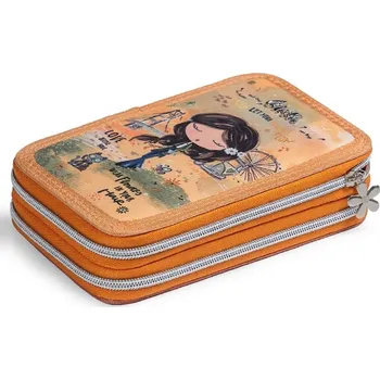 Penál Penál s náplní dvoupatrový Anekke