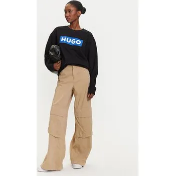 Pánská mikina HUGO Mikina Classic 50522425 Černá Relaxed Fit XXL