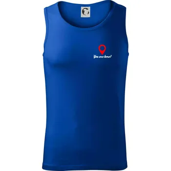You are here - Tílko pánské Core - XL ( Královská modrá )