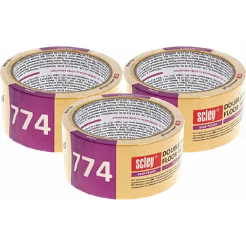 Lepicí páska Sada 3x - Oboustranná lepicí páska Scley 50mm x 10m série 774 - silná