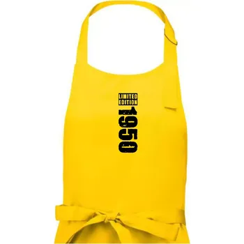 Kuchyňská zástěra Limited edition 1950 pruh - Pánská zástěra na vaření - Univerzální velikost ( Žlutá )