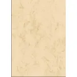 Papír s motivem, béžová, mramor, oboustranný, A4, 200 g, SIGEL [50 listů],rychlé dodání