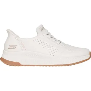 Dámské tenisky Dámská vycházková obuv Skechers BOBS SQUAD 4 41 Bílá, Hnědá