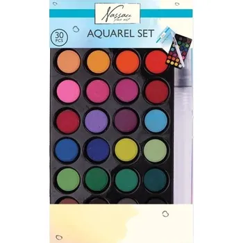 Vodová barva Creative Craft Group Akvarelové barvy sada 28 barev + příslušenství