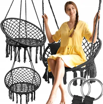 Zahradní houpačka Závěsné zahradní houpačka MalTec 60 x 60 cm