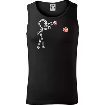 Láska bublifuk - Tílko pánské Core - XL ( Černá )