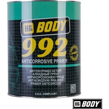 barva na kov BODY PRO 992 1K PRIMER antikorozní základní alkydová barva Odstín (barva): červenohnědá, Velikost balení: 1 kg
