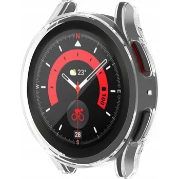 Pouzdro na mobilní telefon POUZDRO BUMPER POUZDRO NA DISPLEJ 2V1 PRO SAMSUNG GALAXY WATCH 5 40MM