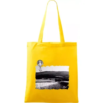 Retro Kleť - Taška bavlněná - 42 x 38 cm ( Žlutá )