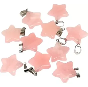 Přívěsek Růženín hvězdička 2 cm – přívěsek pro lásku a klid