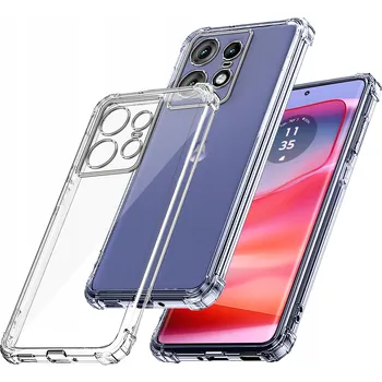 Pouzdro na mobilní telefon Zadní Kryt KrainaGSM pro Motorola Edge 50 Pro bezbarvý