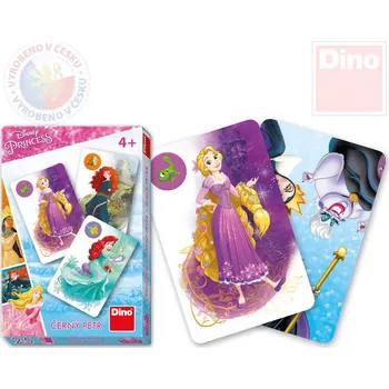 Volný čas DINO Hra karty Černý Petr Disney Princezny v krabičce *SPOLEČENSKÉ HRY* | AS130