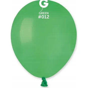 Balónek Pastelové balónky zelené #012 12cm 3ks Gemar