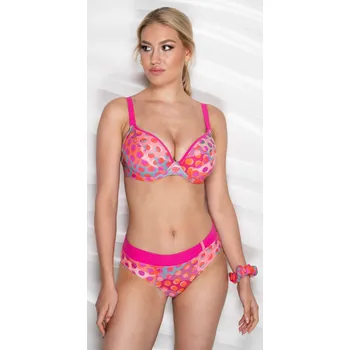 Dámské plavky TIMO BeautyBra 842630 růžové/Magic Bubbles