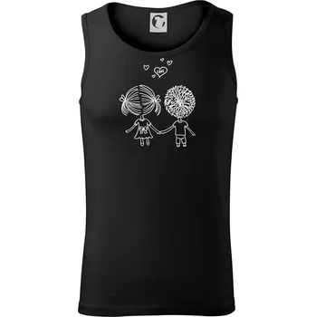 Pánské termoprádlo Love Kluk - Holka - Tílko pánské Core - M ( Černá )