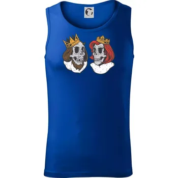 King and Queen lebky - Tílko pánské Core - M ( Královská modrá )