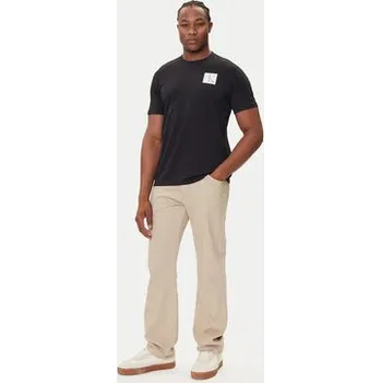 Calvin Klein Jeans T-Shirt Gradient Monogram LV04RC859G Černá Regular Fit XS