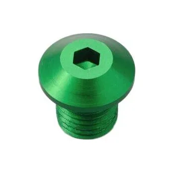 Zrcátko pro motocykl Záslepka zrcátka pravá DAYTONA GREEN M10 x 1,25