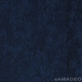 Koberec Kobercové čtverce Tarkett Desso Desert 8521 - modré