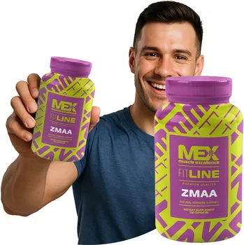 Vitamíny v kapslích MEX Fit Line ZMAA hořčík 120 g