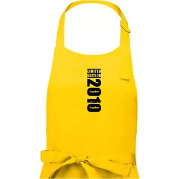 Kuchyňská zástěra Limited edition 2010 pruh - Pánská zástěra na vaření - Univerzální velikost ( Žlutá )