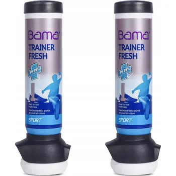 Přípravek pro údržbu obuvi Osvěžovač, deodorant do bot Bama Trainer Fresh - sada 2 x 100 ml