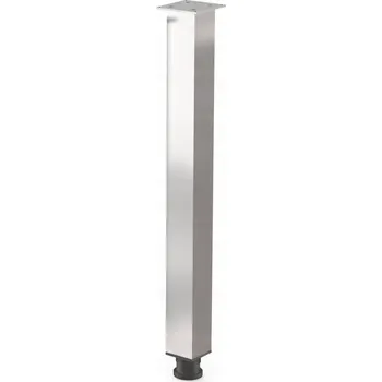Stolová podnož ALU NOHA KE STOLU/DESCE VÝŠKA 1100 MM, NASTAVITELNÁ, CHROM