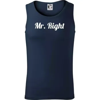 Mr Right - Tílko pánské Core - 2XL ( Námořní modrá (velmi tmavá - téměř černá) )