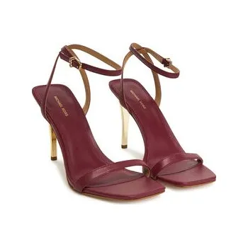 Dámské sandále Sandály MICHAEL Michael Kors Liana 40T5LNHS1L Bordó 37