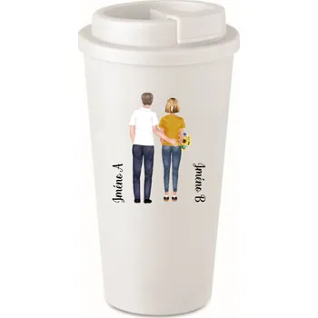 Termohrnek Personalizovaný cestovní termohrnek s párem