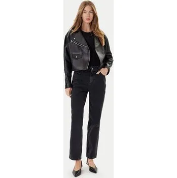 Dámské džíny Liu Jo Jeansy UF5019 D4927 87456 Černá Straight Fit 25