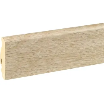 Podlahová lišta MDF Skandor FU60L 19x58x2400&nbsp;mm dub šampaň