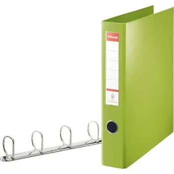 Esselte plast. kroužk. pořadač VIVIDA, 4DR/40mm, hřbet 60 mm, zelená