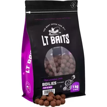 Nástraha LT BAITS Boilies TOP 8 MIX 1KG - 16mm