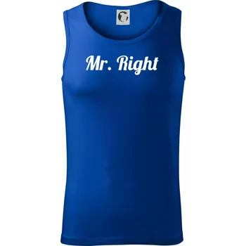 Mr Right - Tílko pánské Core - L ( Královská modrá )