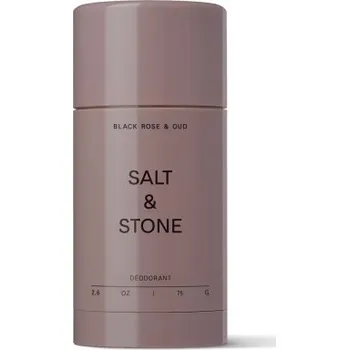Salt & Stone Natural Deodorant Extra Strength Black Rose &Oud přírodní deodorant s extra účinkem 75 g