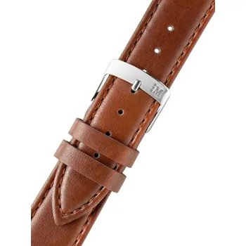 Řemínek na hodinky Kožený řemínek Morellato Gelso 4219A97.040 M, hnědý, ekokůže - 20 mm