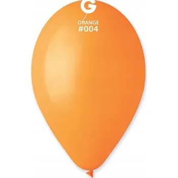 Balónek Pastelové oranžové balónky #004 30cm 3ks Gemar