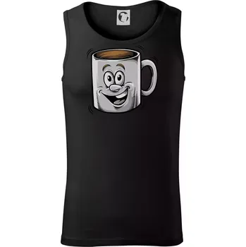 Parové triko - Hrnek a čaj - Tílko pánské Core - XL ( Černá )