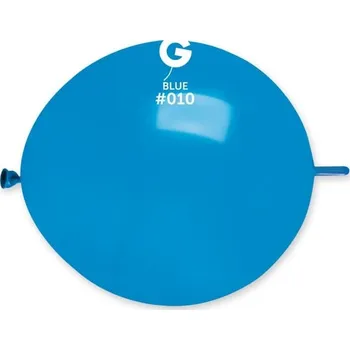 Balónek Balónky pastelové s konektorem pro girlandy modré 33cm 3ks