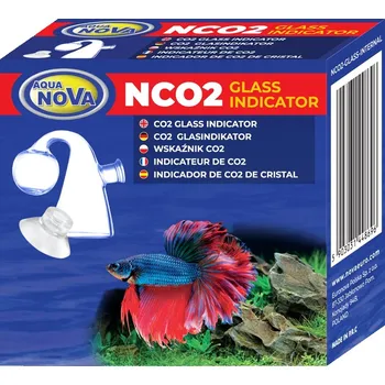 Akvarijní technika Skleněný indikátor CO2 Aqua Nova