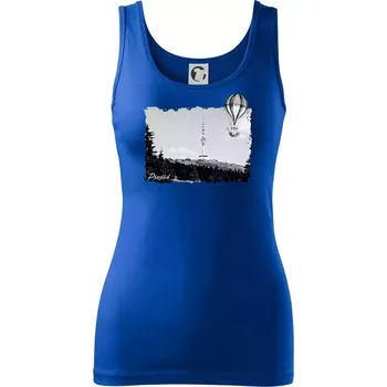 Dámské tričko Retro Praděd - Dámské tílko - M ( Královská modrá )