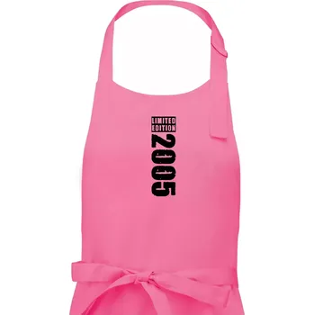 Kuchyňská zástěra Limited edition 2005 pruh - Pánská zástěra na vaření - Univerzální velikost ( Růžová )